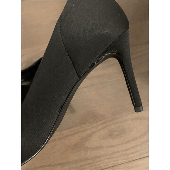 jeffrey campbell Womens Solid Black Pointed Toe High Heels Pumps 7 - Picture 7 of 7